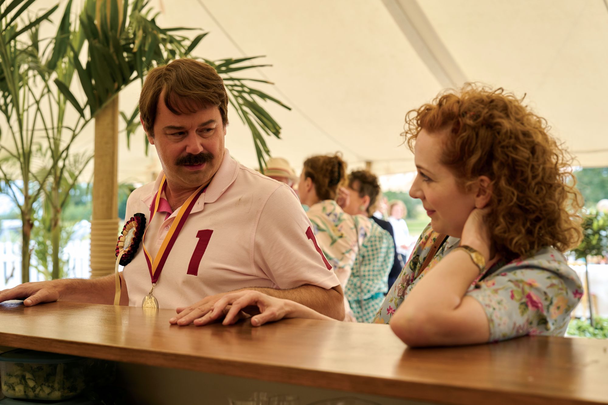 Danny Dyer and Katherine Parkinson